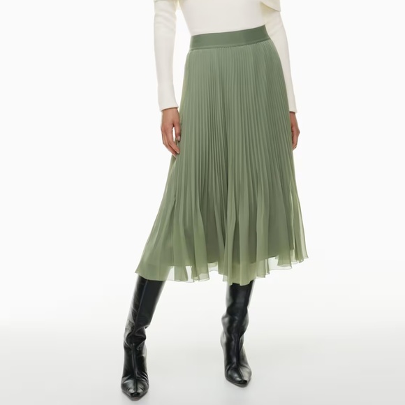 Wilfred Twirl pleated midi skirt S - Picture 11 of 16